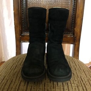 Black UGG w/ Zipper